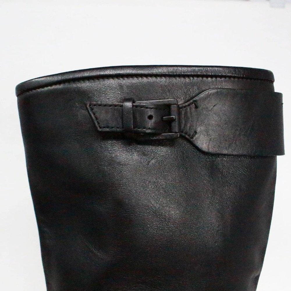 GUCCI #40013 Black Leather Kitten Heel Boots (US 7.5 EU 37.5) - Picture 9 of 10